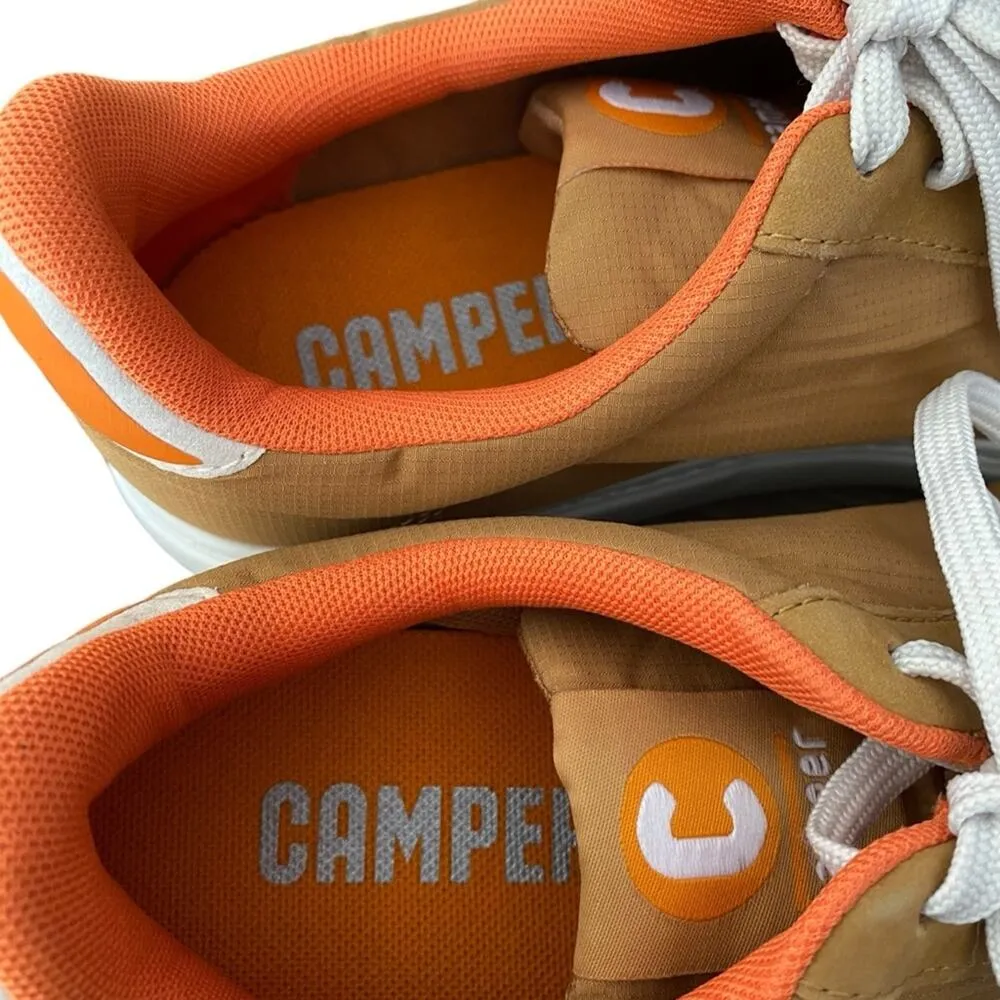Camper Womens Runner K21 Brown Orange Sneaker size 8 size 38 - Image 7