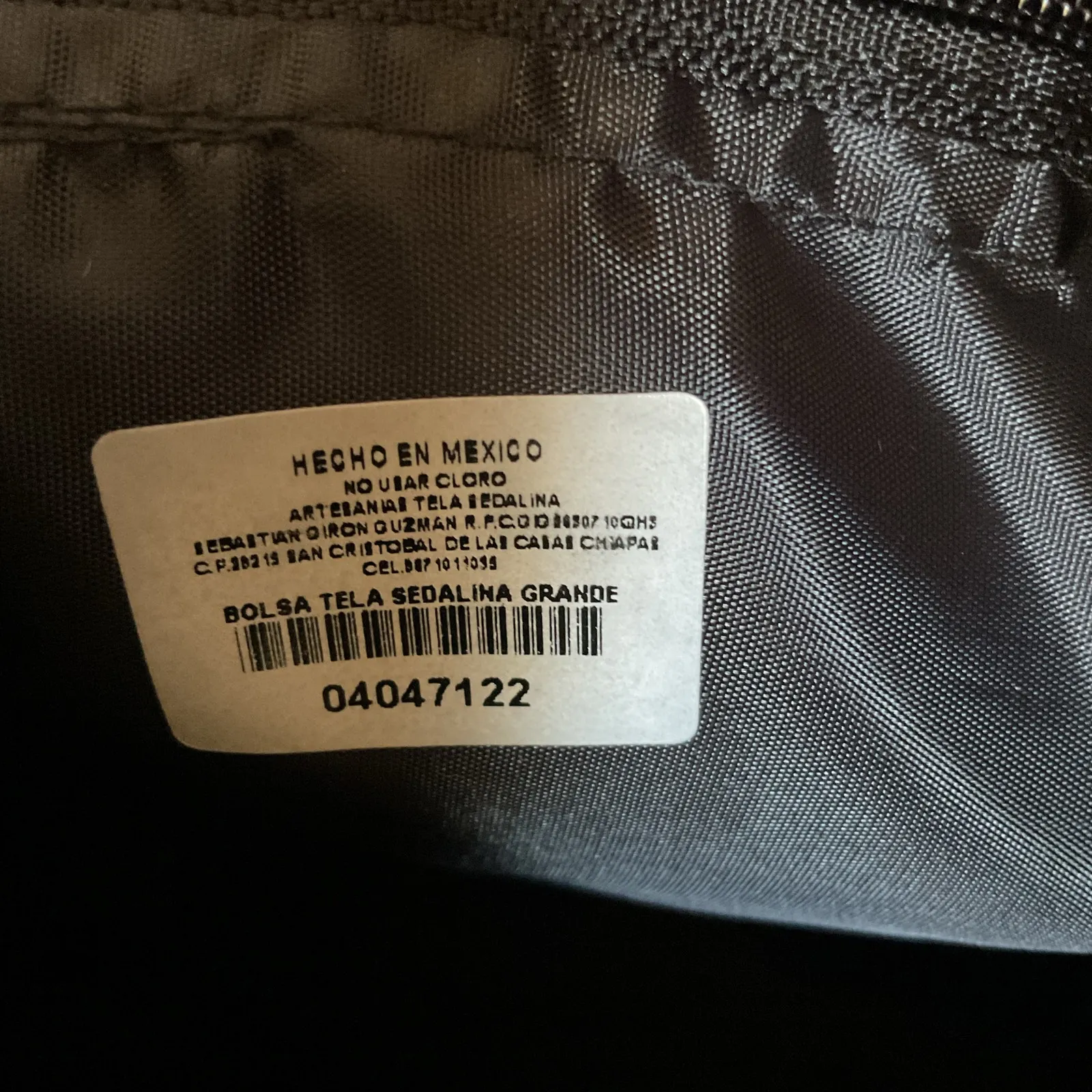 Boho Mexican Tote – Ethically Crafted Peacock Bag Green - Image 12