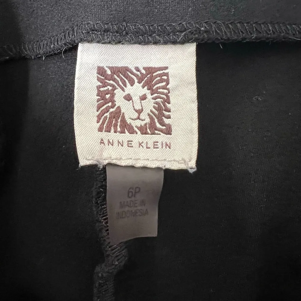 Anne Klein Black Ponte Pant Size 6 Petite - Image 3