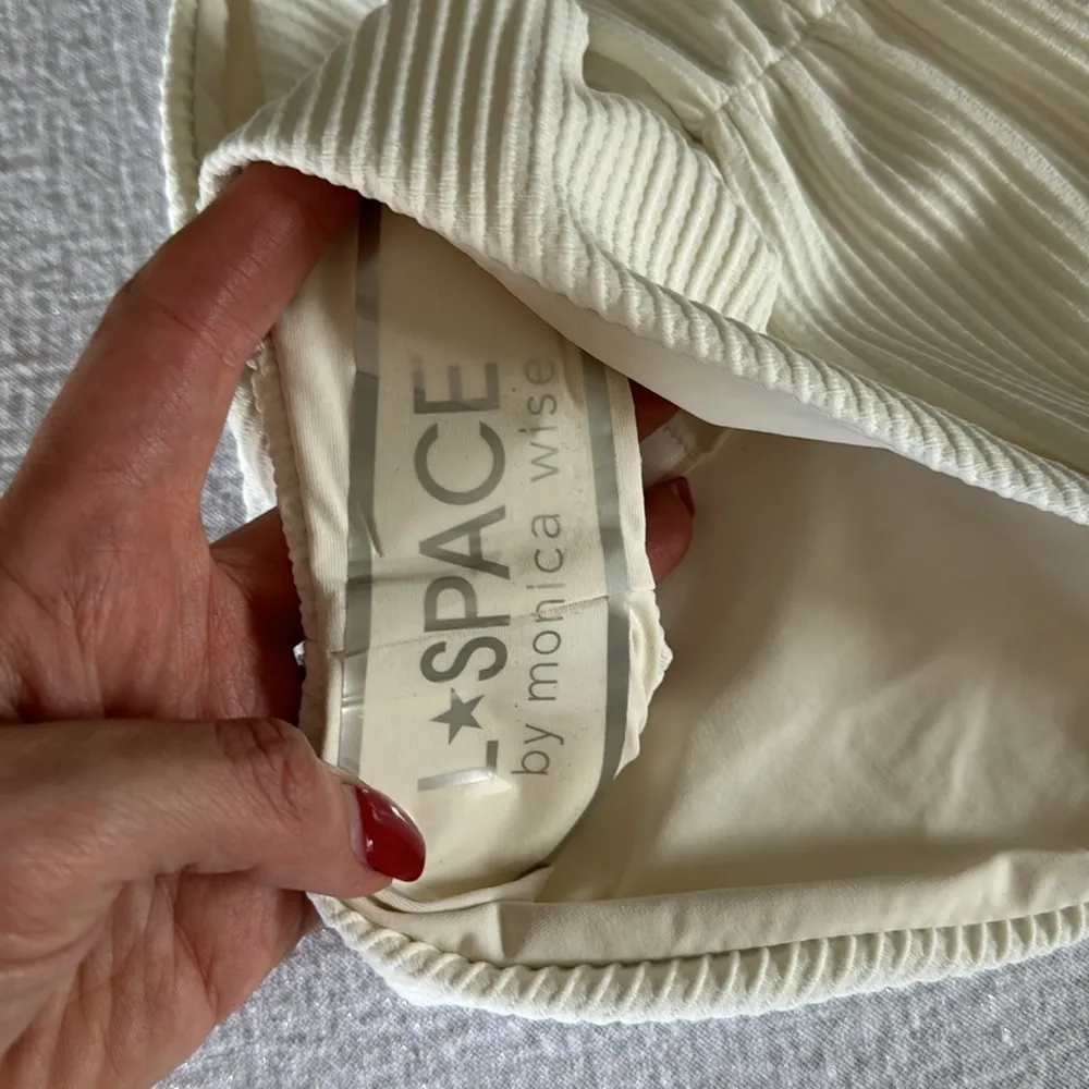 L*Space Marlee Bikini Set, Size Medium, Cream, $216 - Image 14