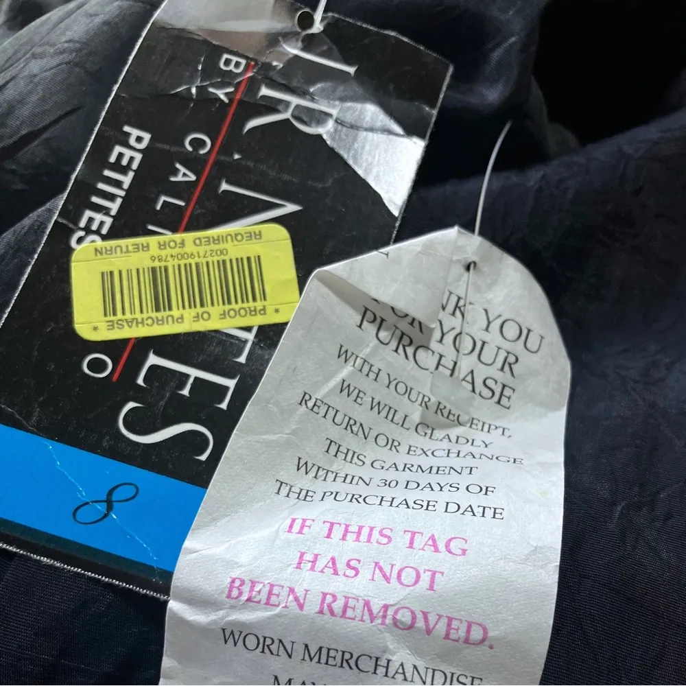 Vintage NWT 90s Y2K Navy Blue A Line Prom Dress Sequin Daisies. XS/S. Whimisgoth - Image 15