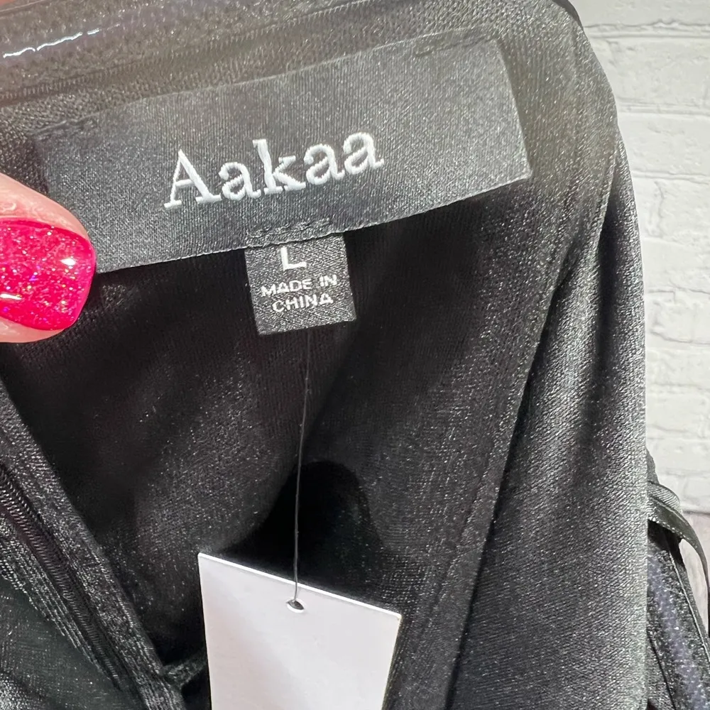 NWT Aakaa strapless jumpsuit size large - Image 9