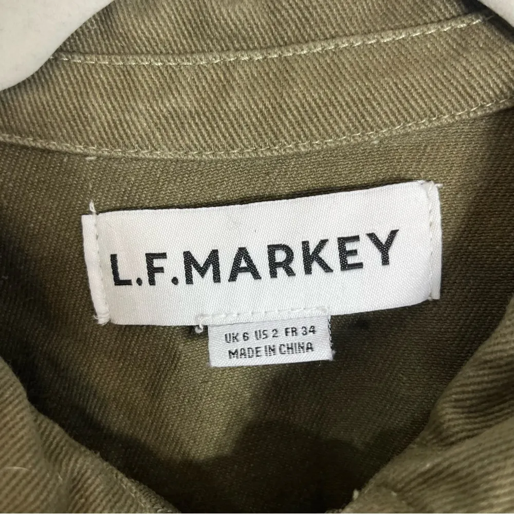 LF MARKEY Danny Boilersuit Jumpsuit Moss Green Olive Size 2 - Image 5