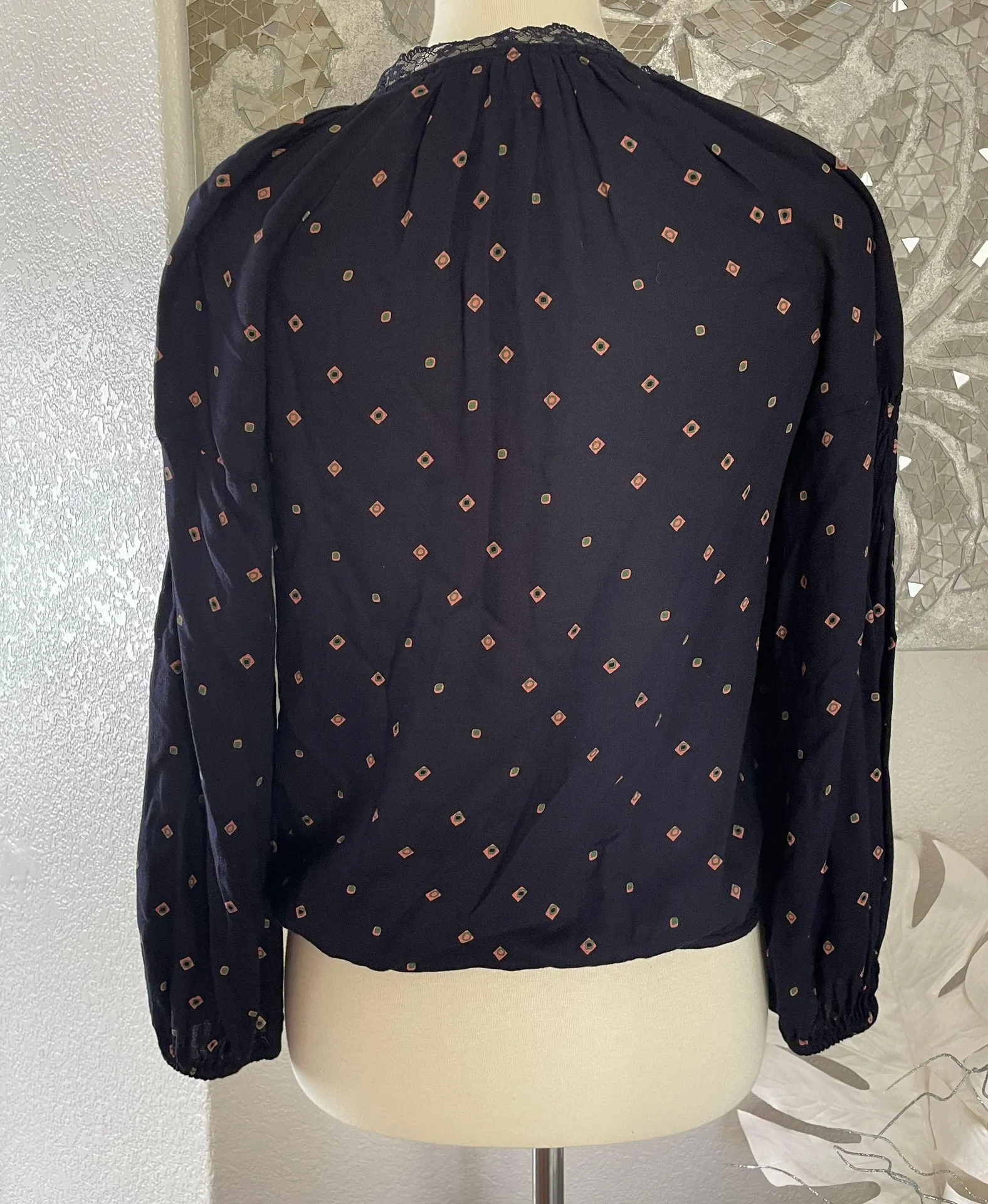 Blue Design Top - Image 3