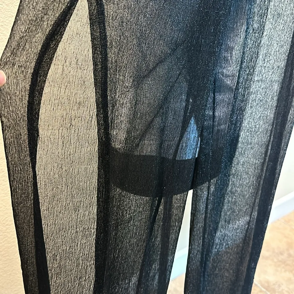 NWT Fly away swim cover up pants Black Size XL - Image 3