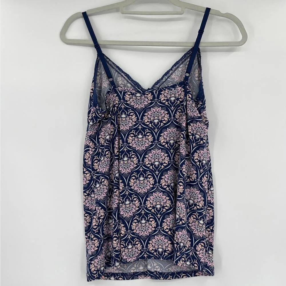 Nanette Lepore Y2K Cami Womens Top Sz L Coquette Babydoll Festival Floral Lace - Image 4