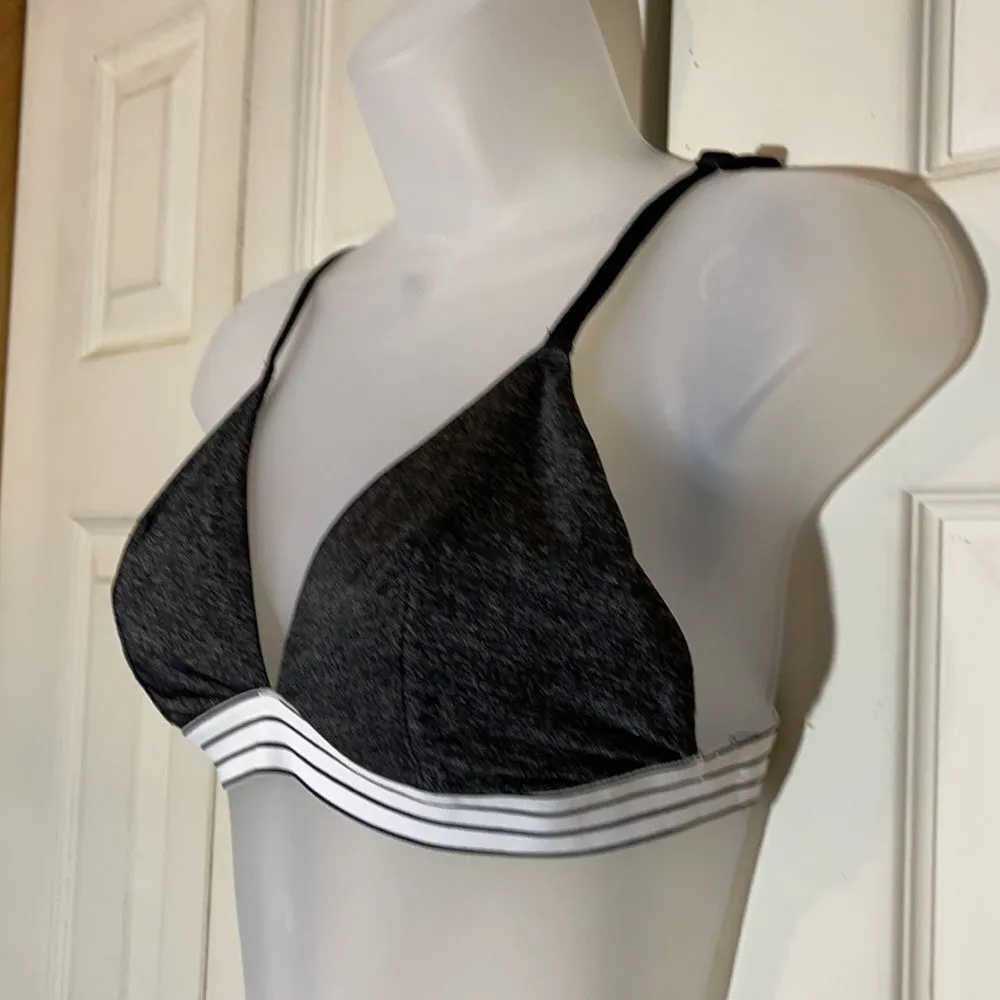 Victoria's Secret Dark Heather Gray Bralette Large L - Image 3