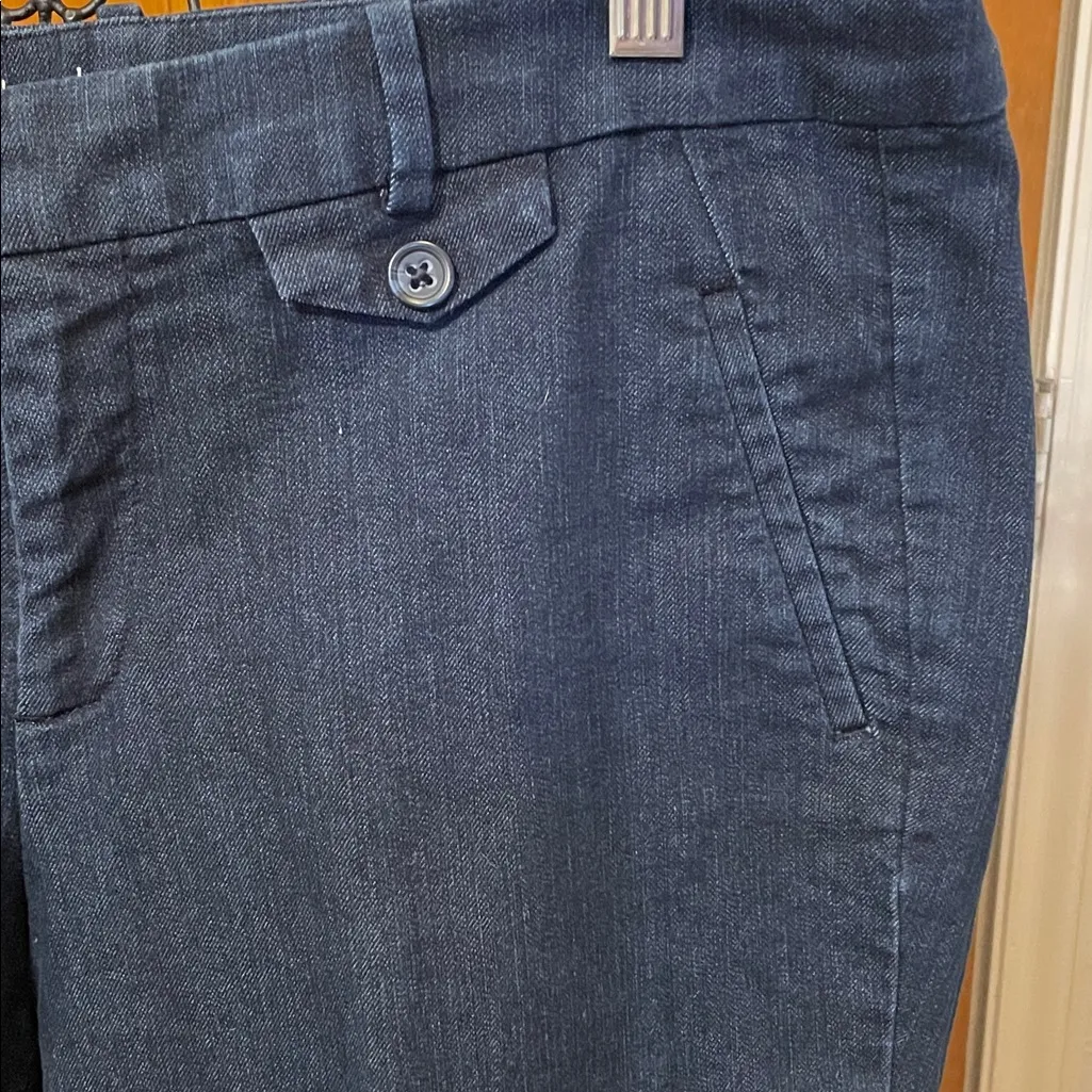 ⚓️⚓️⚓️BOGOHO ⚓️⚓️⚓️Dockers Stylish Dark  Denim Blue Cropped Pants-10 - Image 3