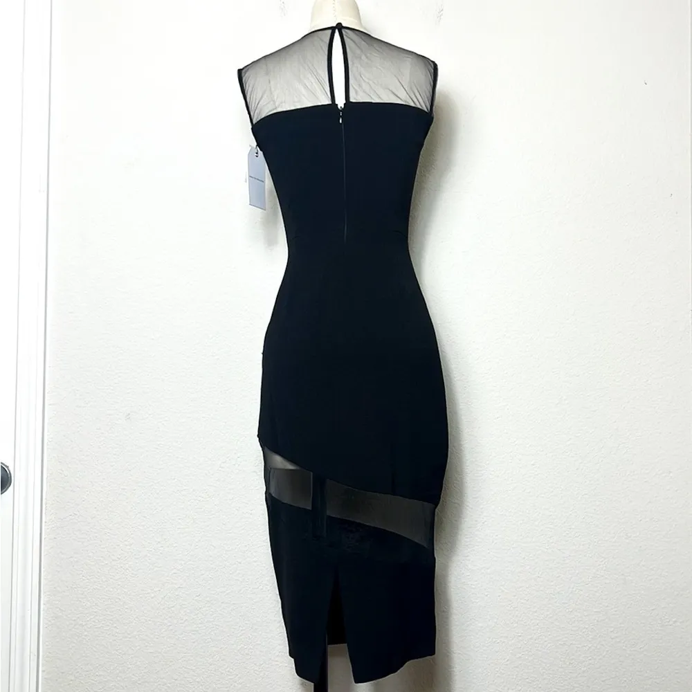 NWT Dress The Population Valerie Sheer Bodycon Midi Dress - Image 6