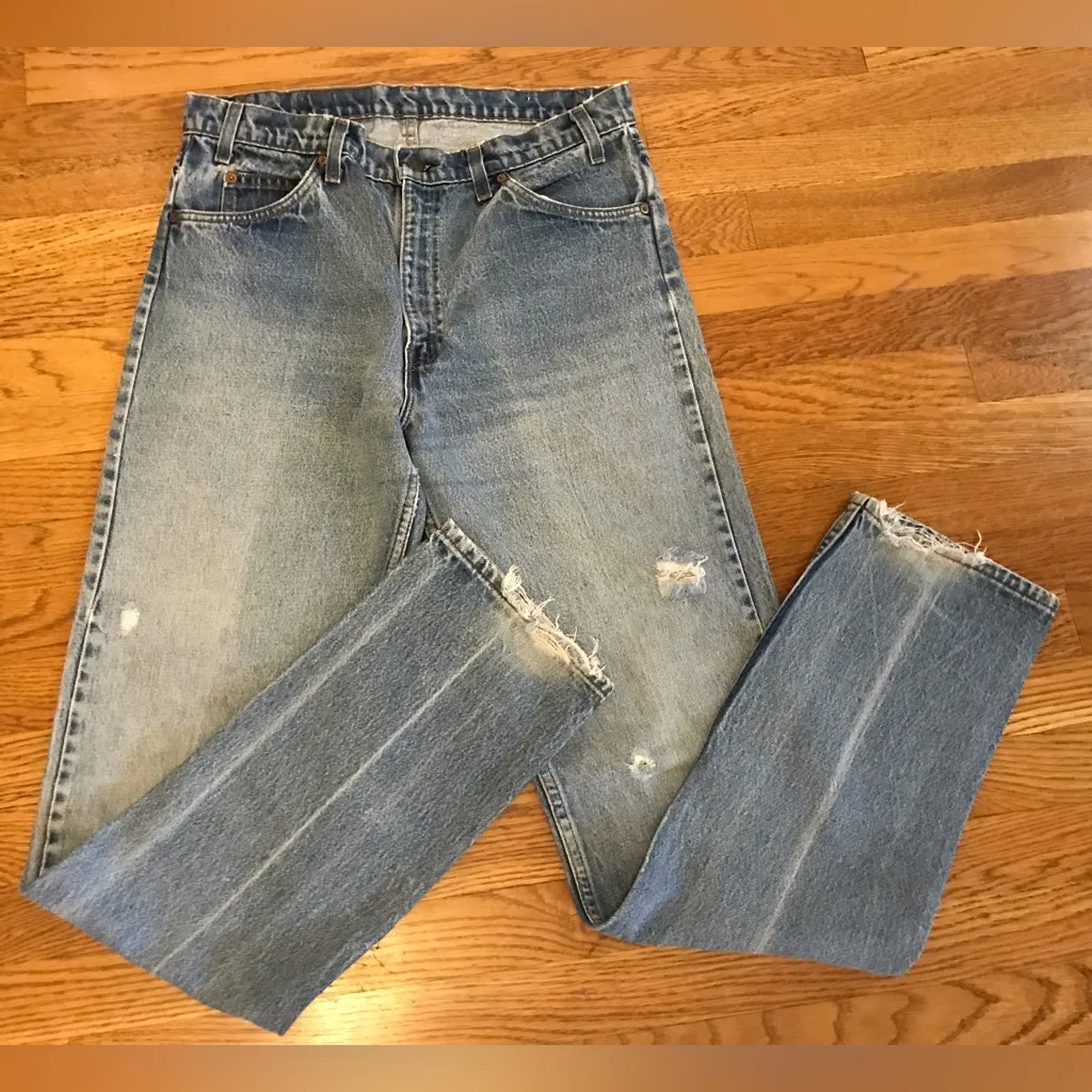 Vintage Levi’s 505 orange tab 36x 36 - Image 4