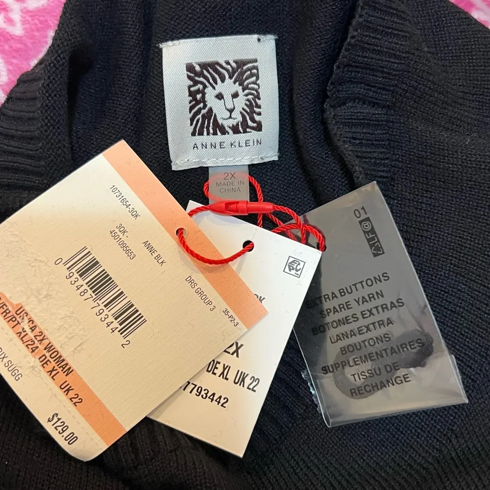 JOE BROWNS top long sleeve embellished embroidered size 26 long sleeve - Image 3