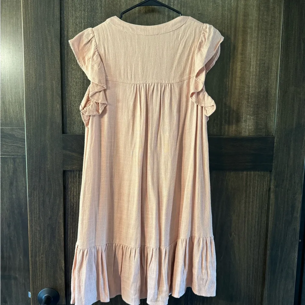 Blush pink mini dress Size M - Image 2