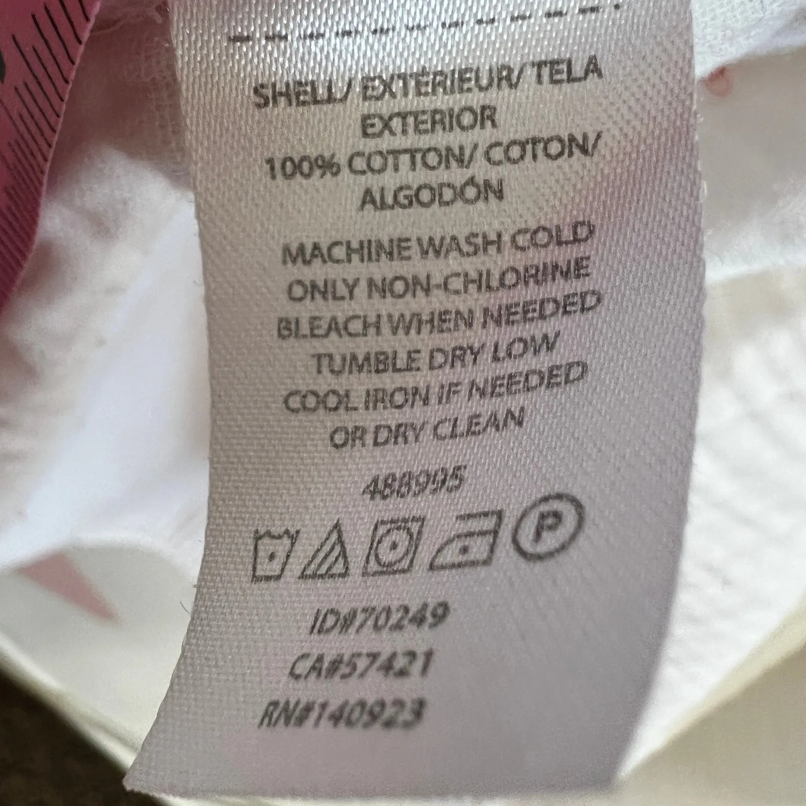 Lou &‎ Grey White Gauze Top Oversized Boxy Blouse Minimalist 100% Cotton - Image 5