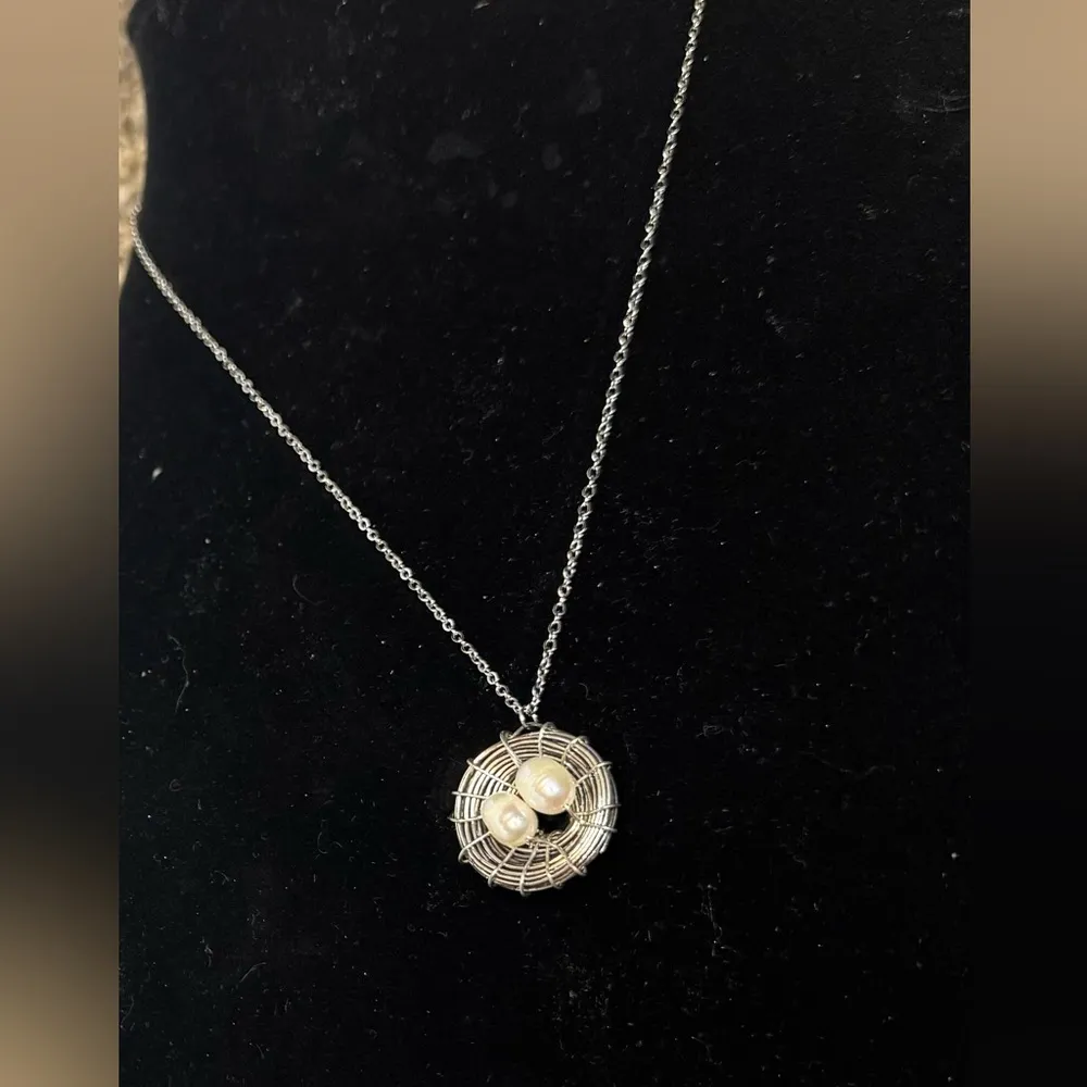 Nest Necklace With 2 Eggs. NWOT - Image 7