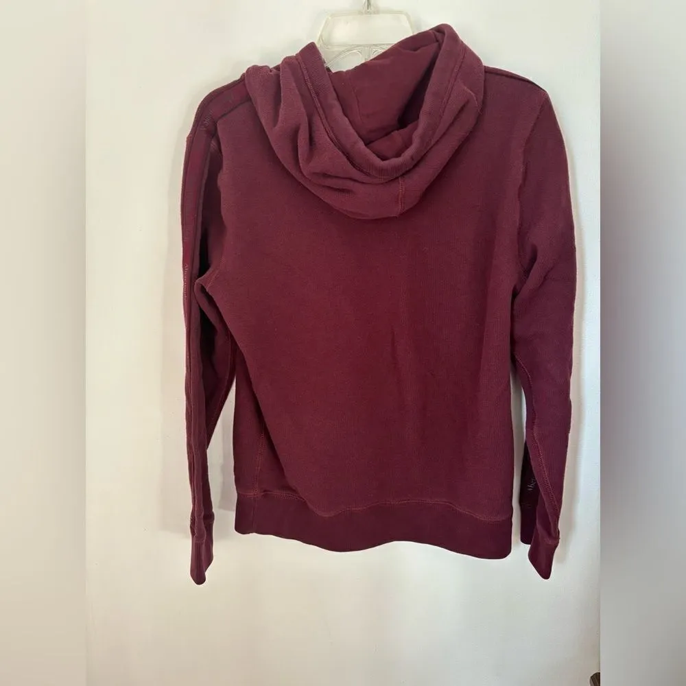 Abercrombie soft a&f logo cotton blend hoodie size XS - Image 2
