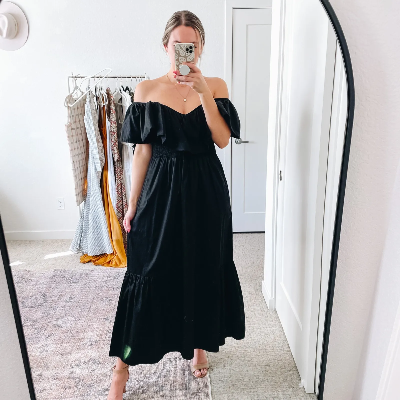 Maria Cher Black Dabir Maxi Dress Size M - Image 5