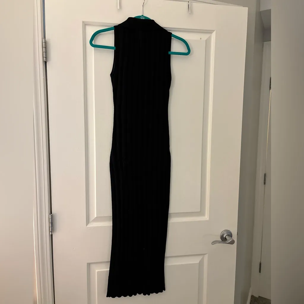 Endless Rose Sleeveless V-Neck Knit Dress - Image 5