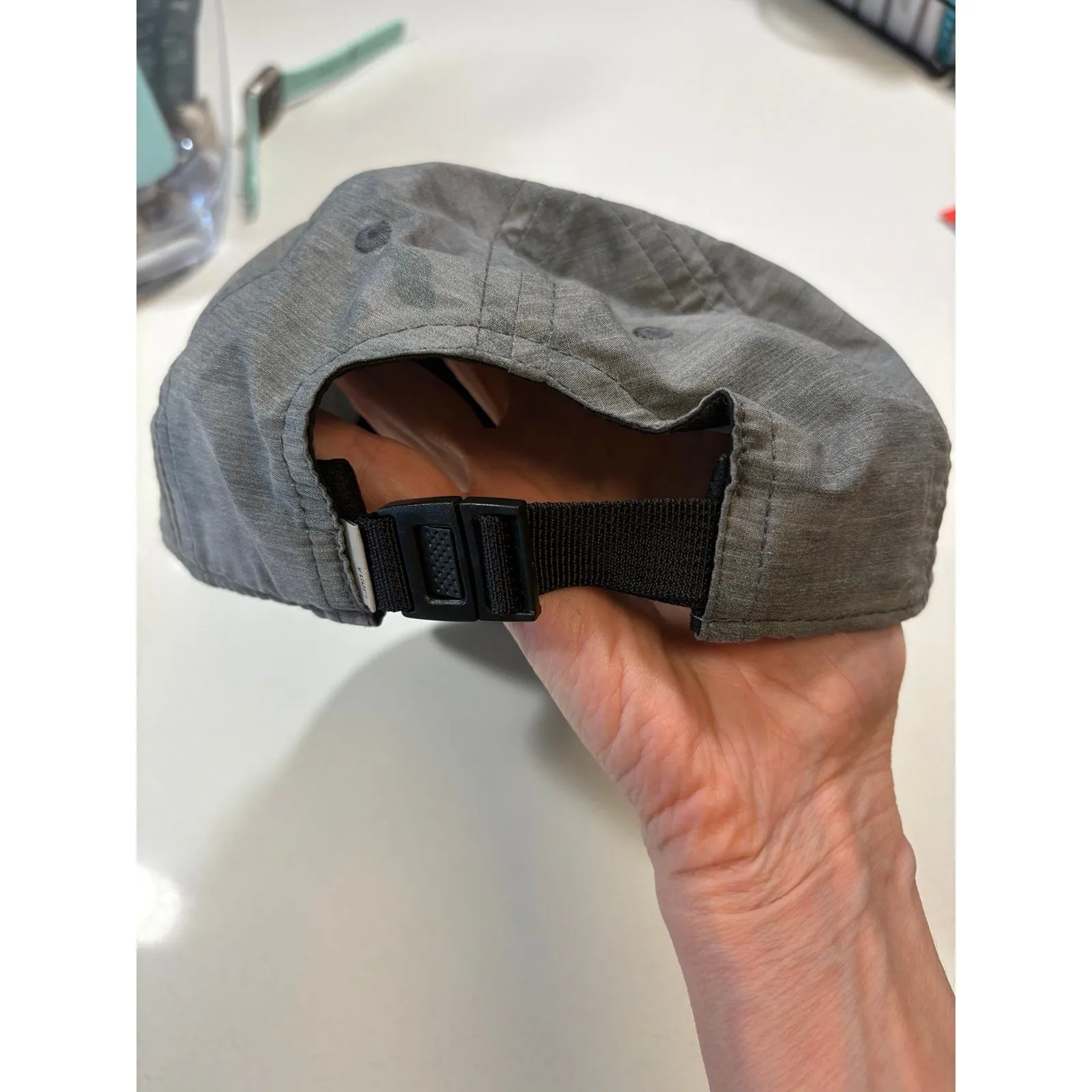 Vuori Athletic Goods Camo Gray Running Cap. Size: one size - Image 4