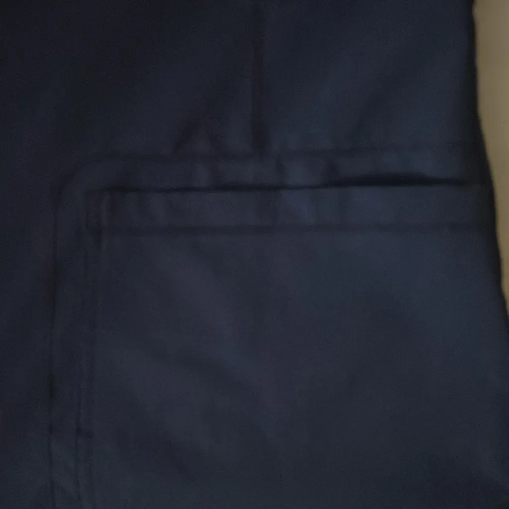 Dickies V-Neck Navy Scrub Top L Nurse Office Vet Utility Minimalist Comfy Casual - Image 8