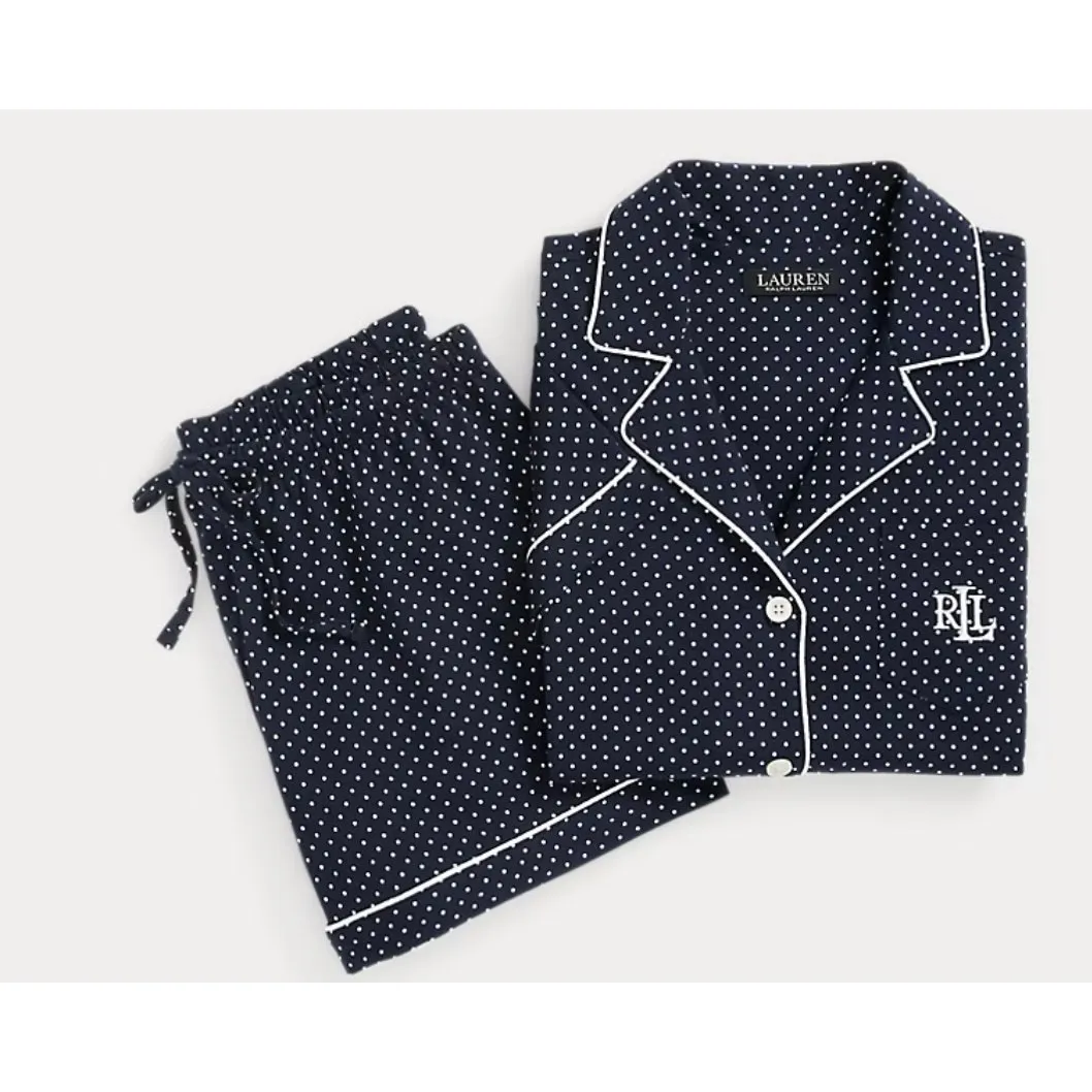 Brand New Lauren Ralph Lauren Women's Size XS Navy Blue 2 Piece Lounge Set - Image 3