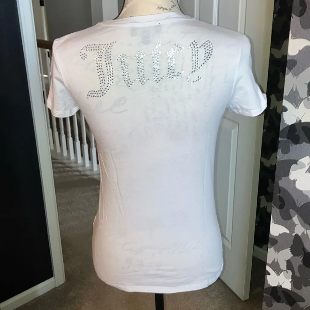 Juicy Couture Black Label Los Angeles Bejeweled Tee - Image 2