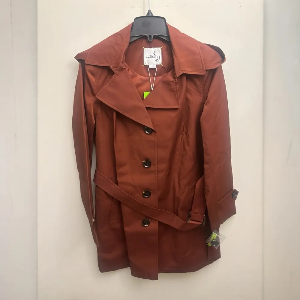 Sam Edelman Water Repellent Hooded Trench Coat - NWT Size M - Org Price - $200 - Image 3