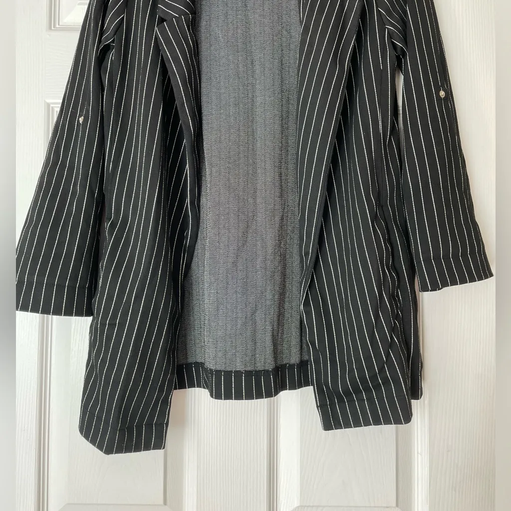 Haute Monde Pinstripe Blazer - Image 3