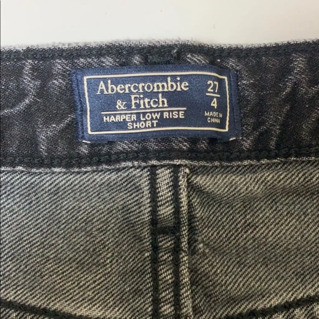 Abercrombie & Fitch Distressed Low Rise Jean Short - Image 4