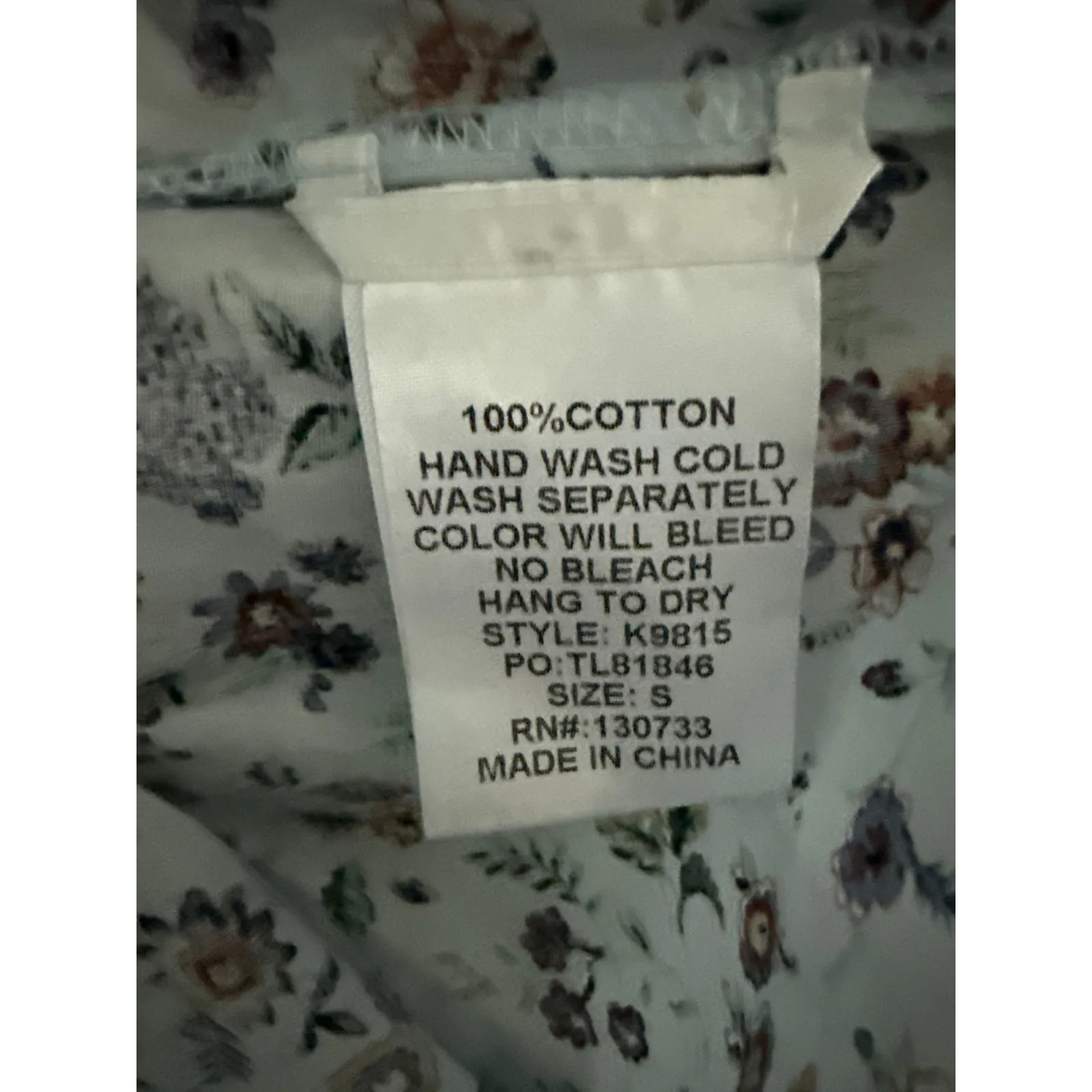 Umgee Romantic Layered Ruffled Flutter Sleeve V Neck Tassel Top Size Small - Image 10