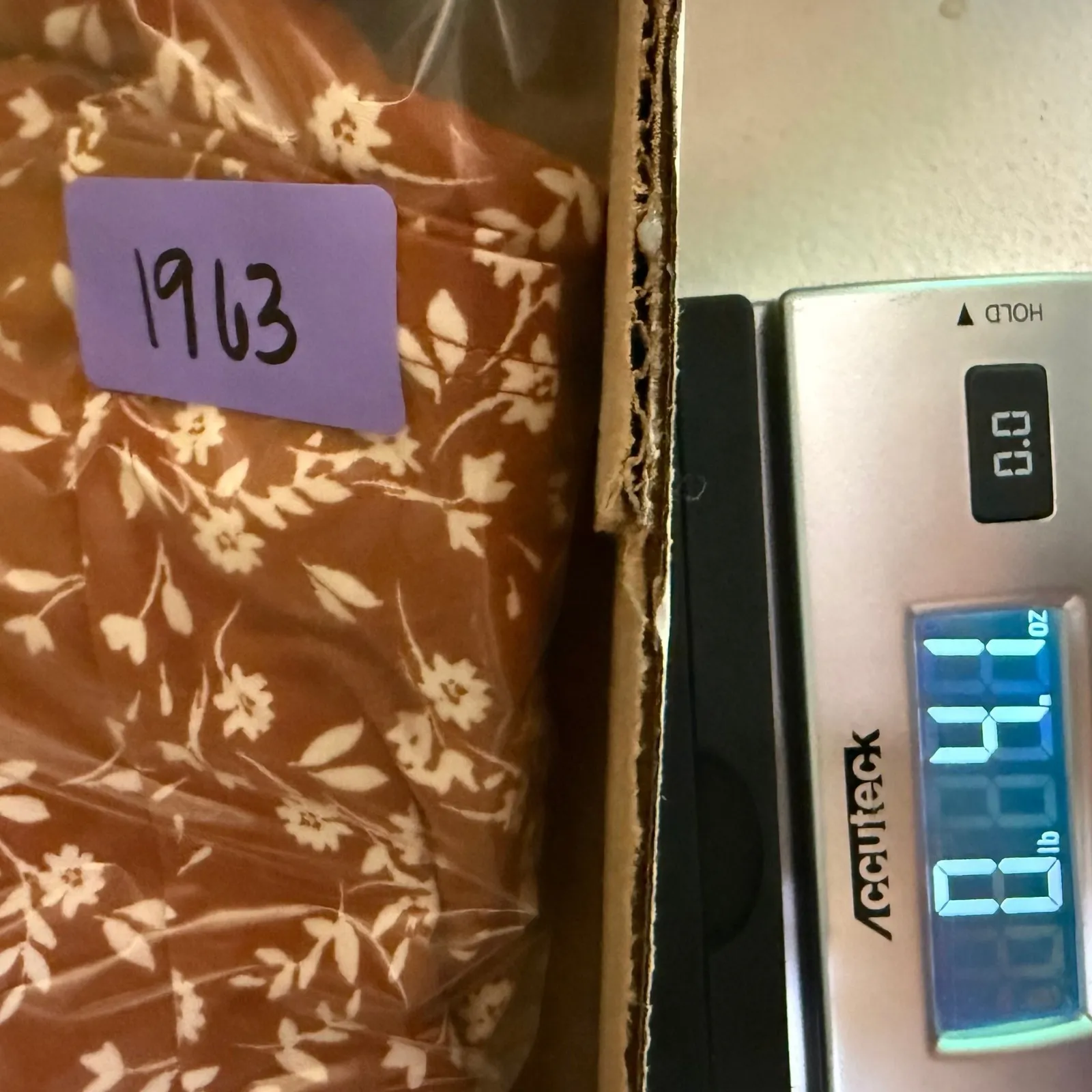 Nine Britton LP Mini Sundress Orange Soft Floral Cross Back Cottage Coquette - Image 9