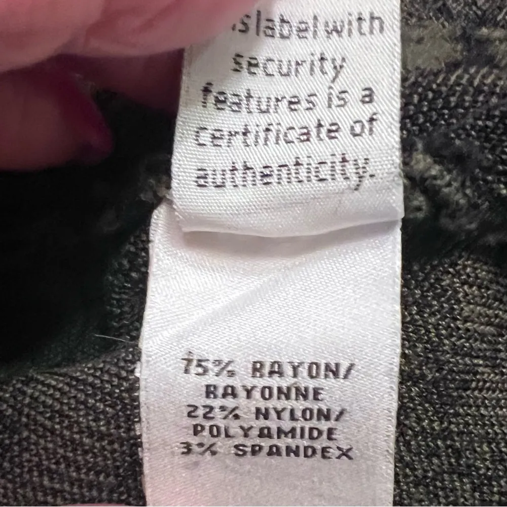 Diane von Furstenberg Animal Print Flote Skater Knit Mini Skirt Black & Olive XS - Image 15