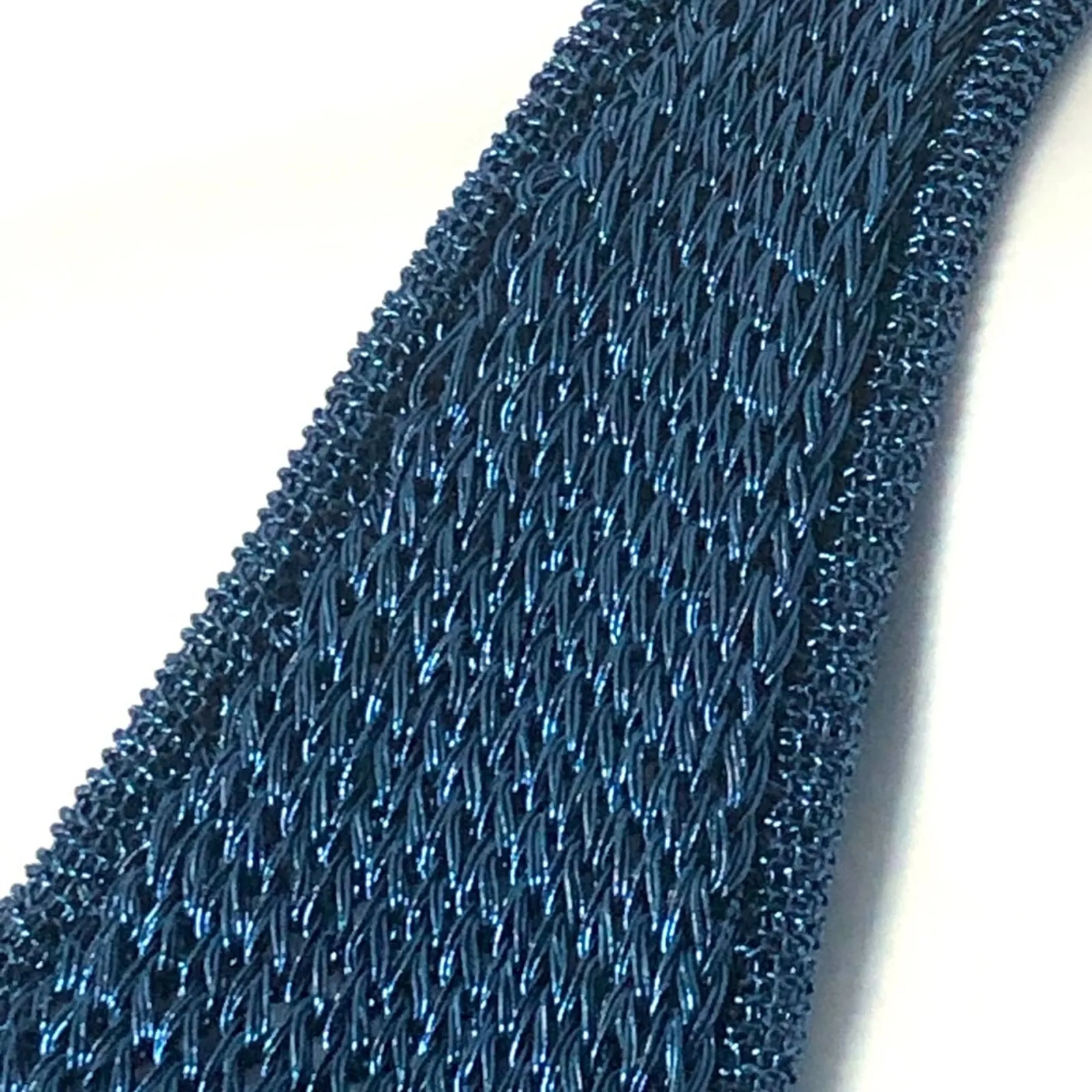 Bar III Electric Blue Metallic Sleeveless Sweater Tank Envelope Hem NWT Small - Image 10