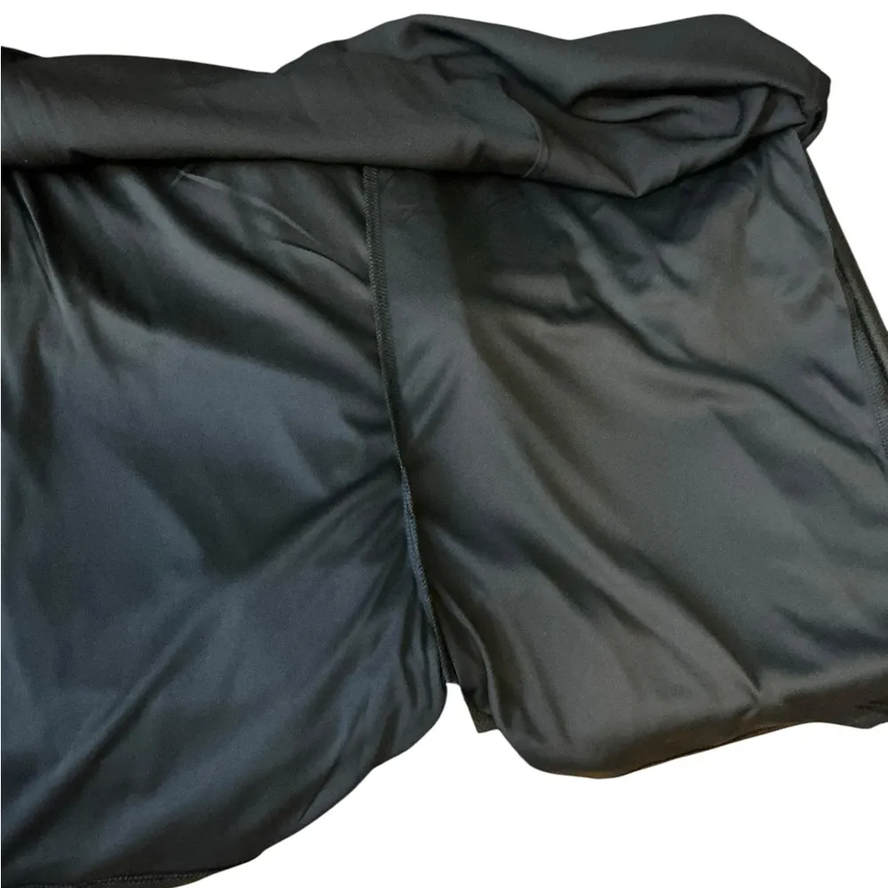 Brown and Green Asymmetrical Mini Skirt with Slit Size undefined - Image 3