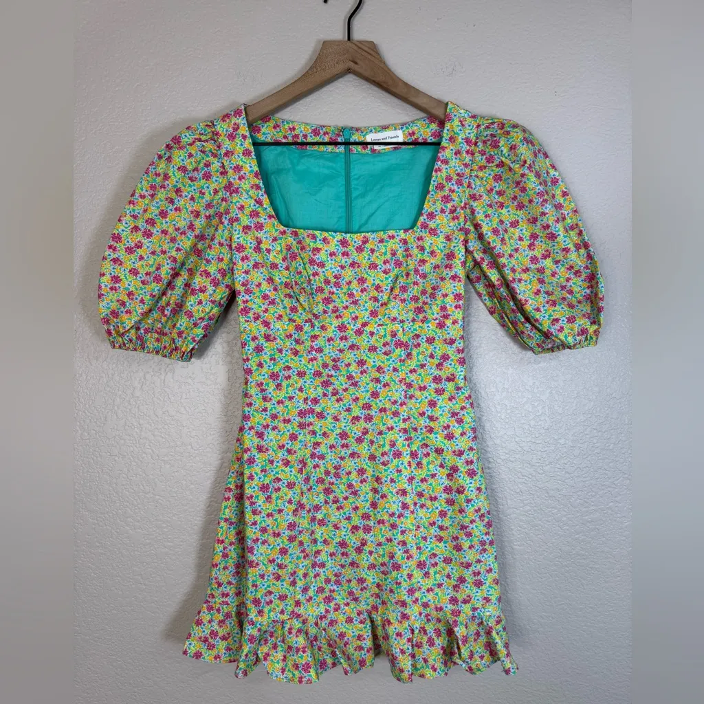 Lovers and Friends Luella Mini Dress in Millie Floral Multi size XXS Revolve - Image 10