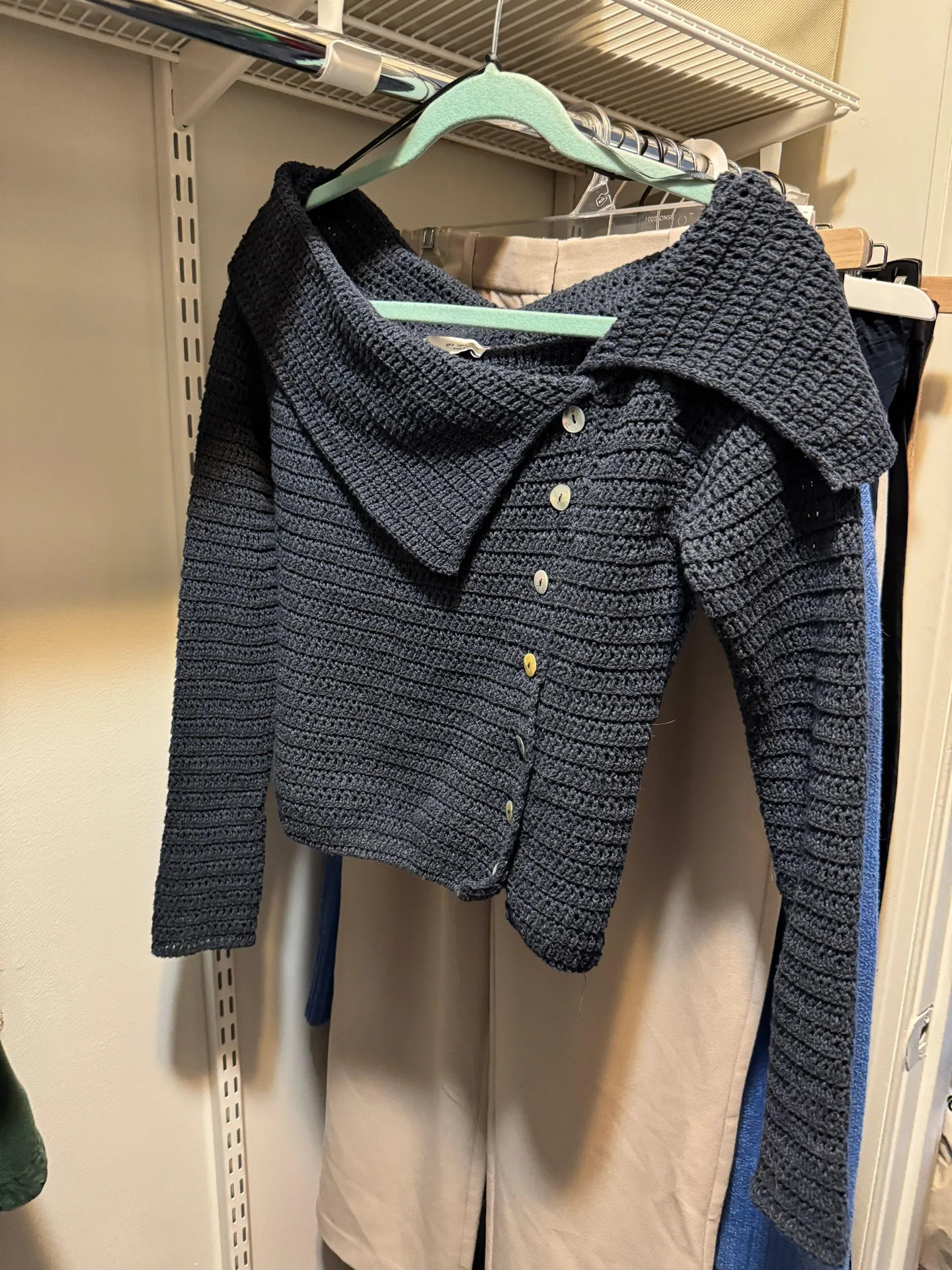 Off The Shoulder Sweater  - Image 2