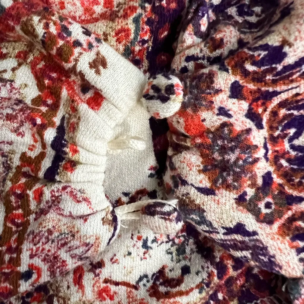 Free People Bohemian Floral Long Sleeve Dress - Image 6