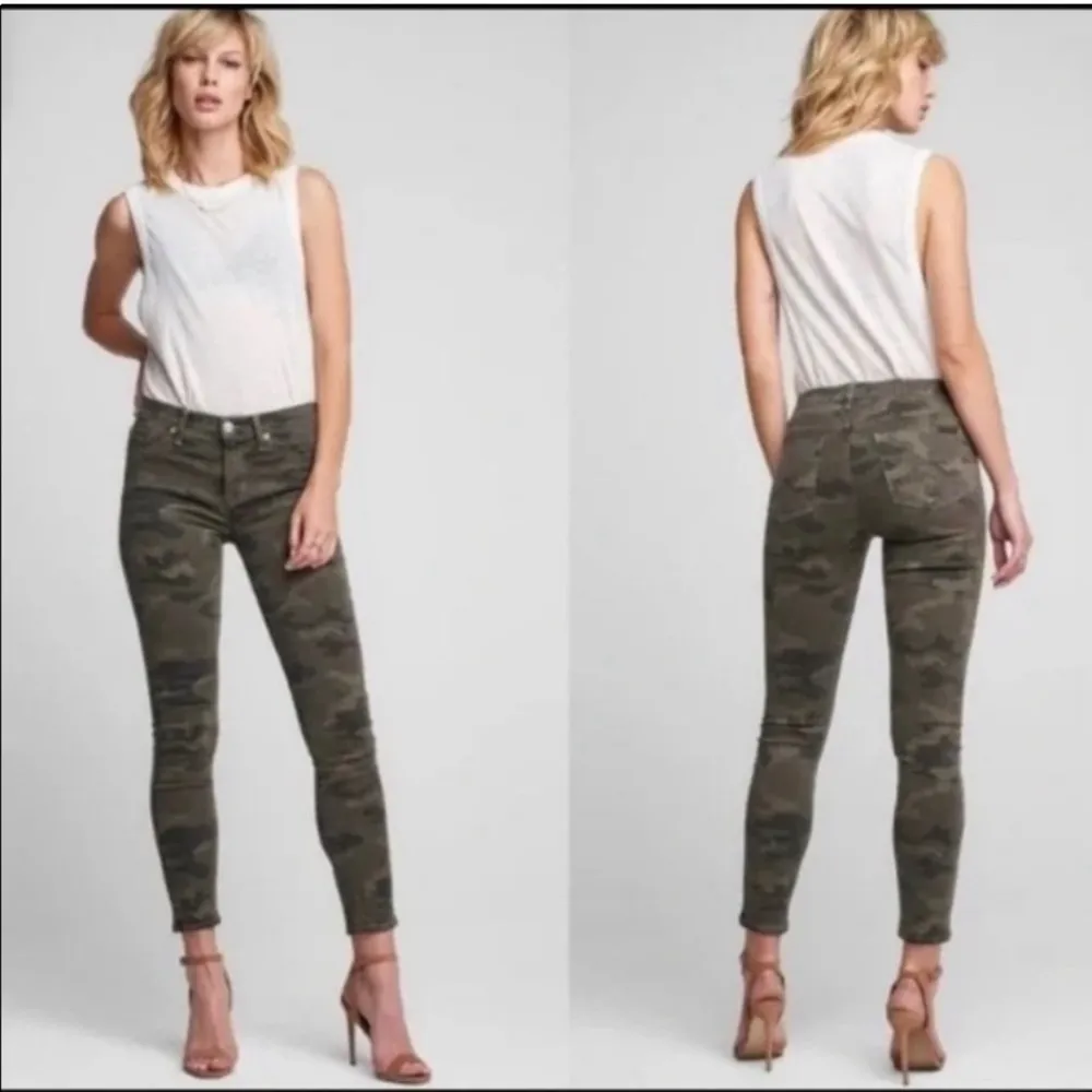 Hudson Camouflage Nico Midrise Ankle Skinny Jeans - Image 3