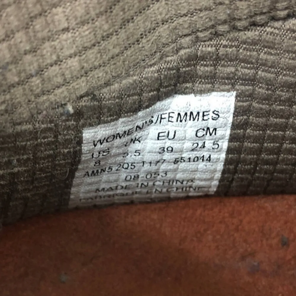 The North Face 551044 Hiking Shoes brown tan Womens Size 8 Ankle High waterproof - Image 10