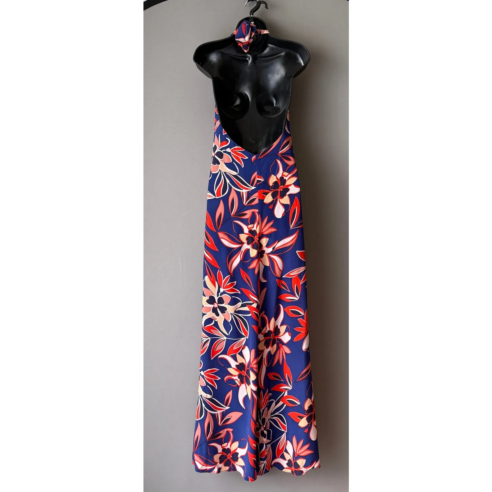Yumi Kimnsz‎ S blue red floral maxi dress NWT - Image 11
