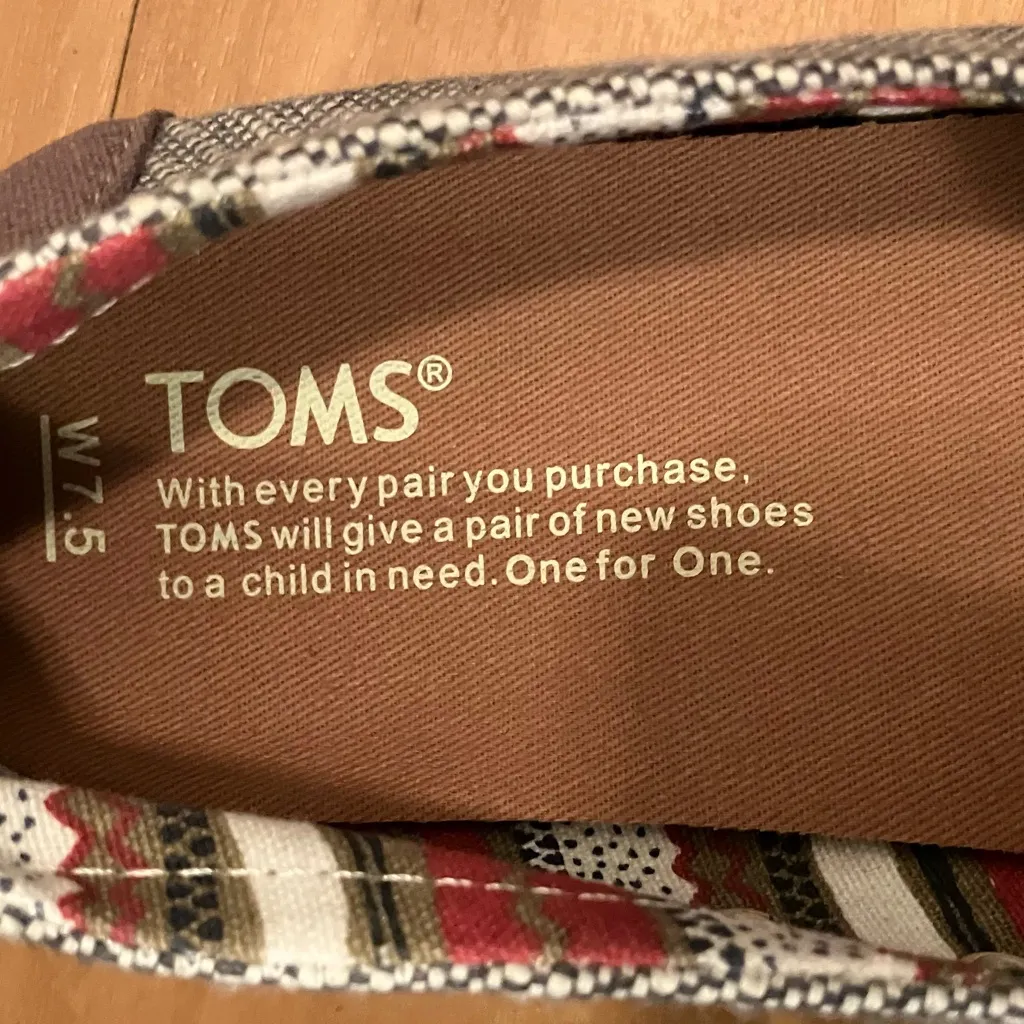 Toms Shoes in Grey - Image 2