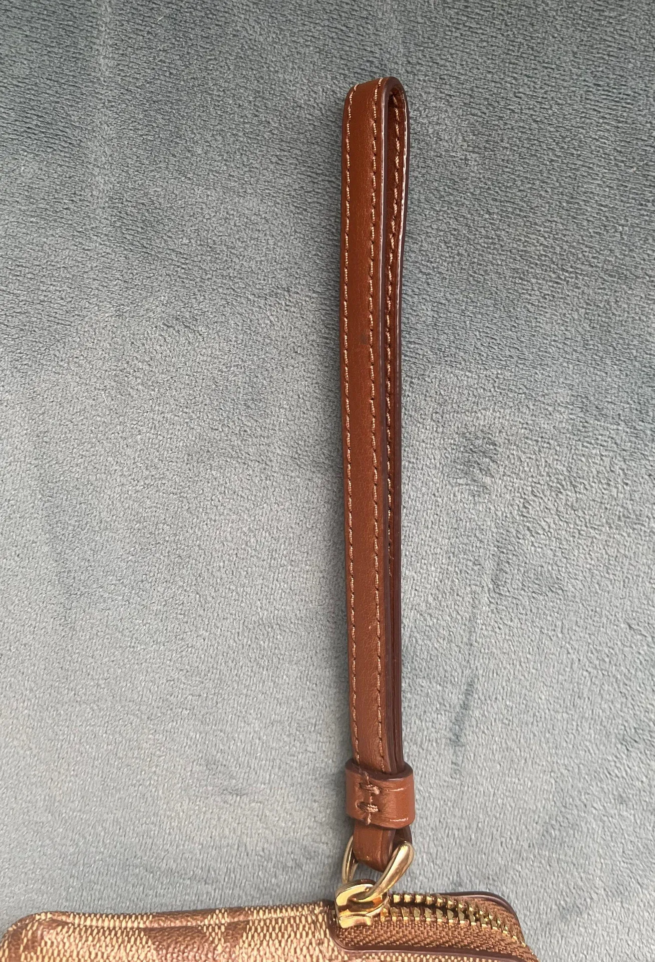 Hand Wallet Tan Leather - Image 6