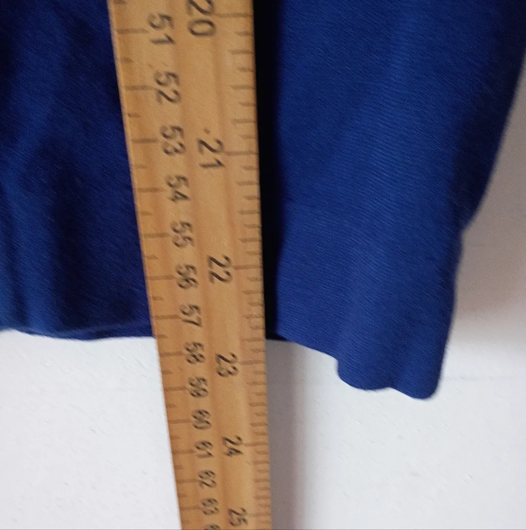 Ann Taylor Blue‎ Pencil Skirt Size 4 – Classic Workwear Office Career Midi - Image 4