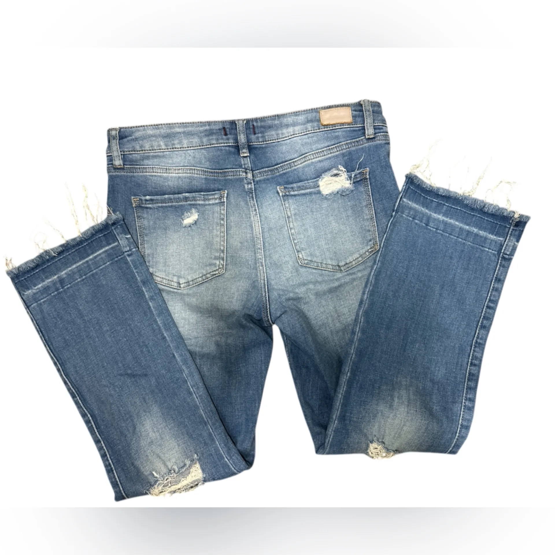 Dear John Denim Distressed Straight Leg Ankle - Image 6