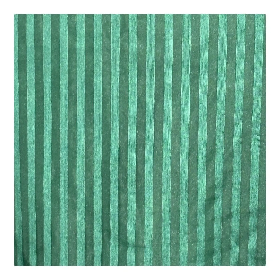 Crown & Ivy Shadow Stripe Tiered Mini Dress‎ Sheer Sleeve Party Green Size Large - Image 13