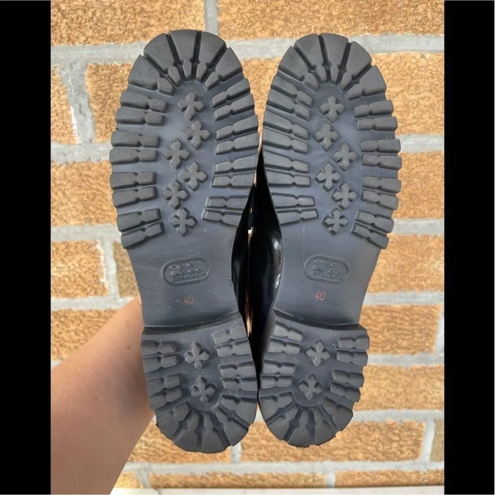 Pas de rouge slipper MARTA LACK NERO size 40/9.5 Black - Image 8