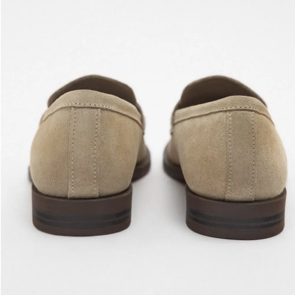 ZARA  SPLIT LEATHER‎ MOCCASIN - Image 5