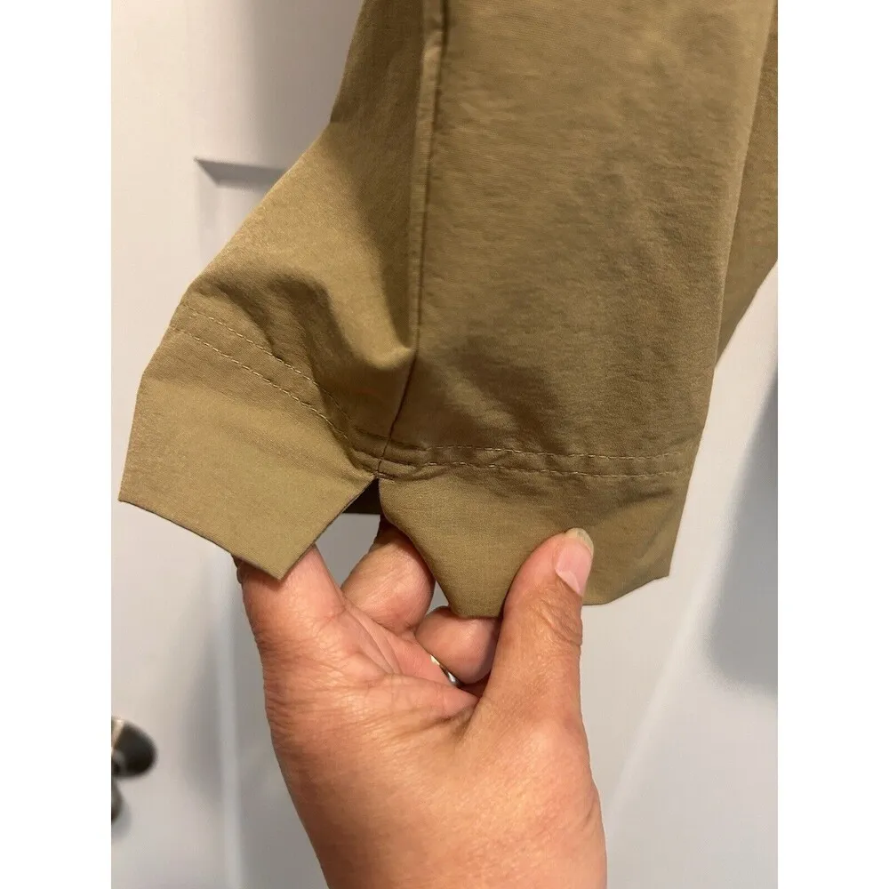 Orvis Size 16 Khaki Tan Wide Leg Capri Pants Hiking Fishing Outdoor Plus Curvy - Image 4