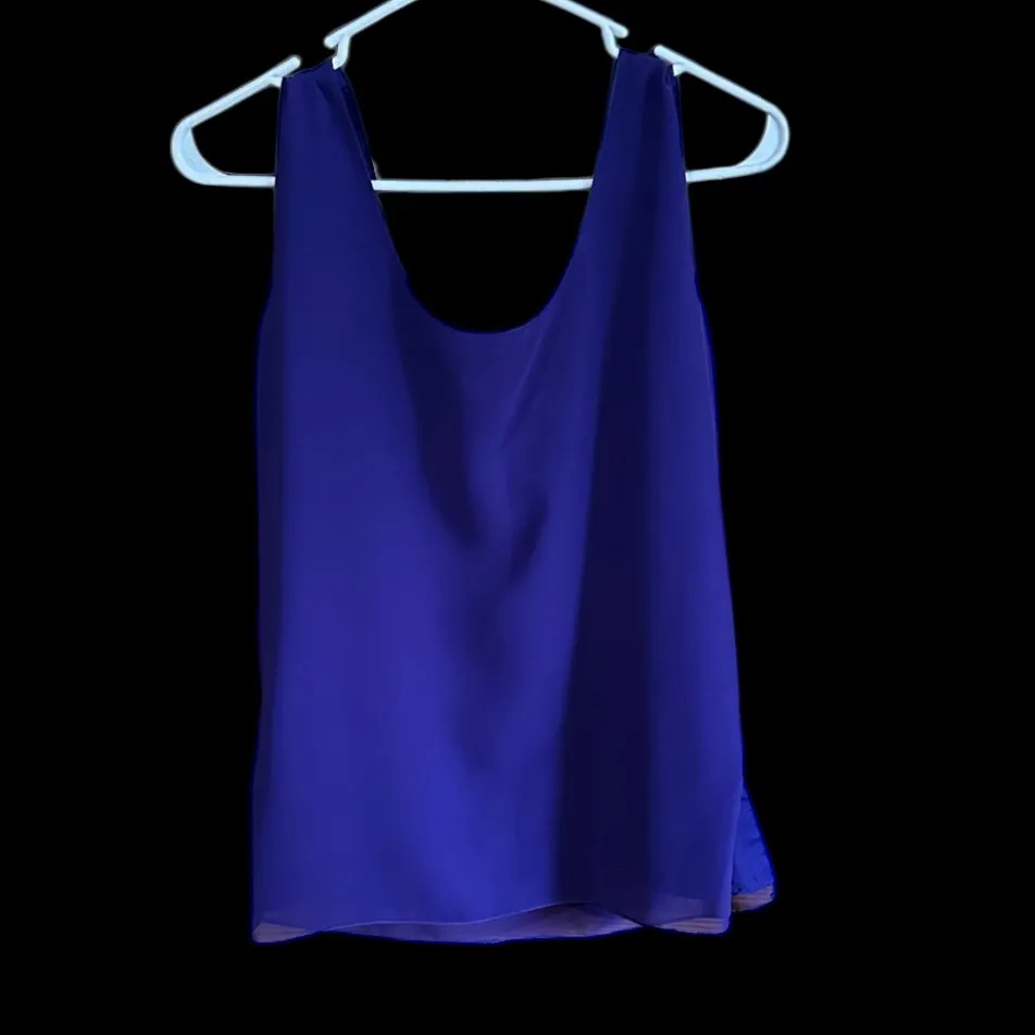 Royal Purple Sleeveless Tank Top - Image 2