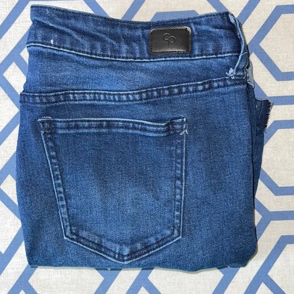 Dark Blue Jean Shorts - Image 2