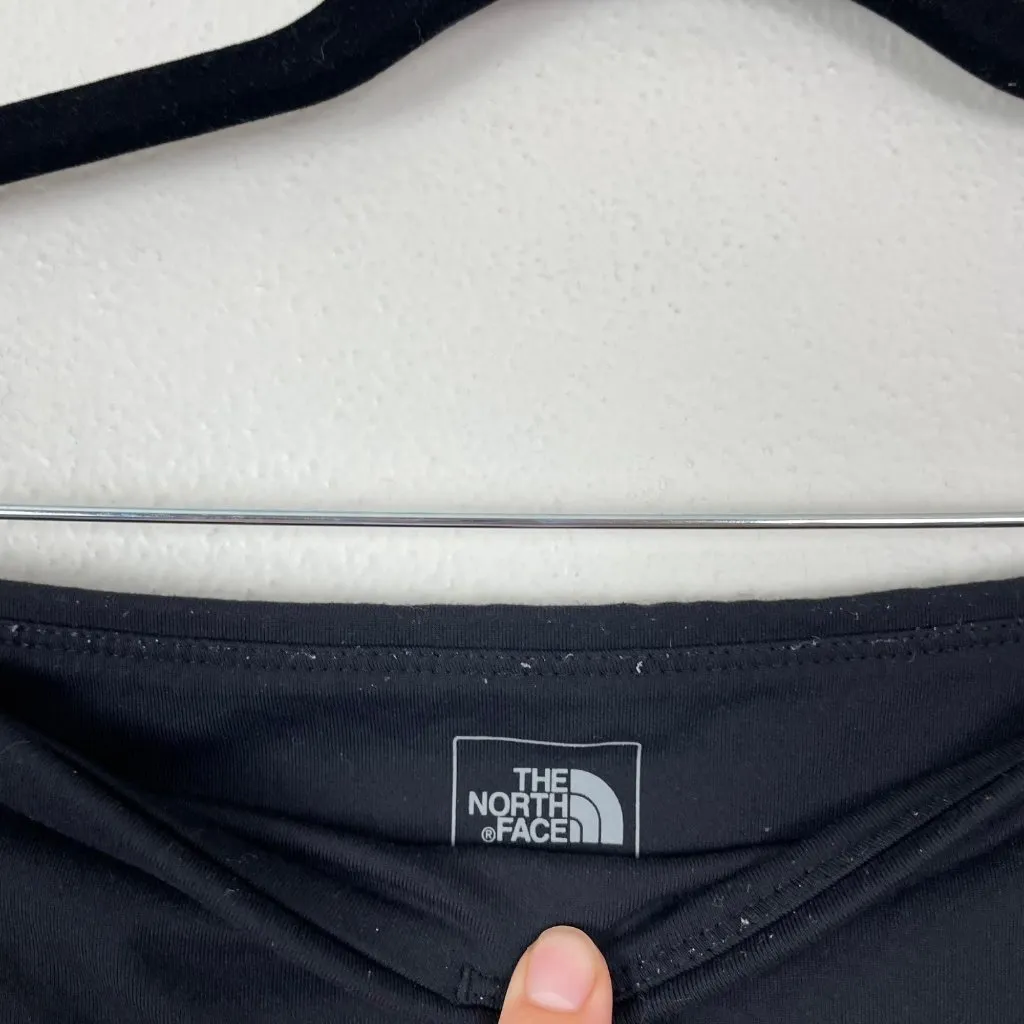 The North Face Woman's Sz M Black Mid Rise Cropped Athletic Leggings‎ Hiking - Image 6